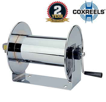 Coxreel stainless steel hand cranked reels