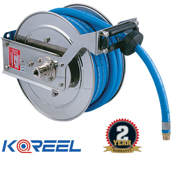 Koreel CTWA stainless steel spring rewind reels
