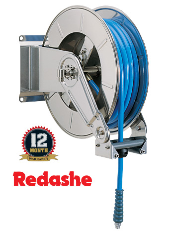Redashe 3500/3501 series stainless steel spring rewind reels